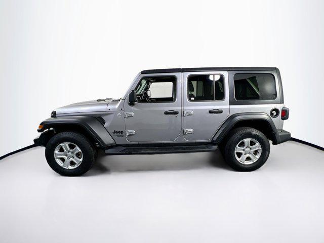 used 2021 Jeep Wrangler Unlimited car, priced at $32,994