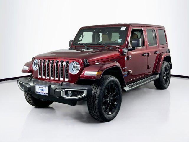 used 2021 Jeep Wrangler Unlimited 4xe car, priced at $35,262