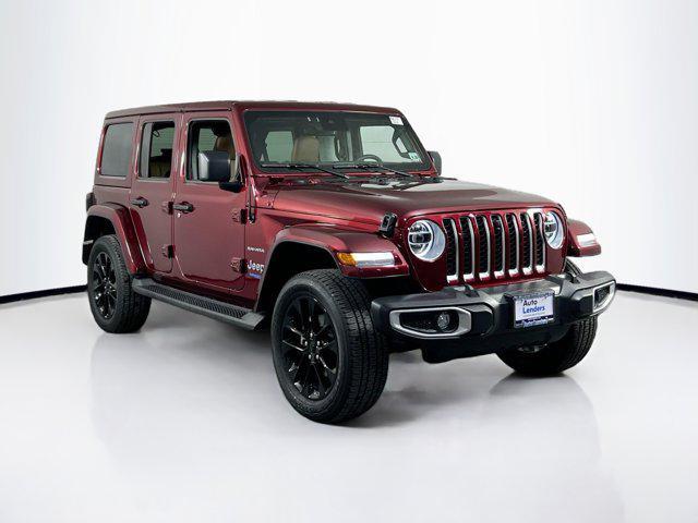 used 2021 Jeep Wrangler Unlimited 4xe car, priced at $35,262