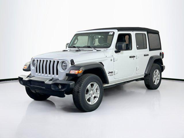 used 2021 Jeep Wrangler Unlimited car, priced at $31,990