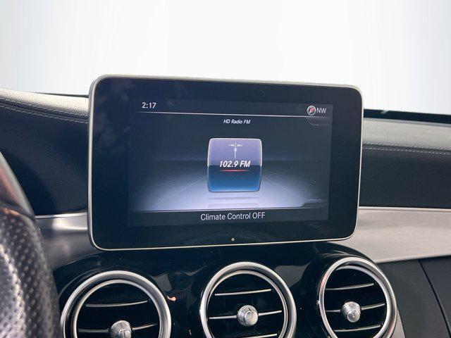 used 2017 Mercedes-Benz C-Class car, priced at $24,995