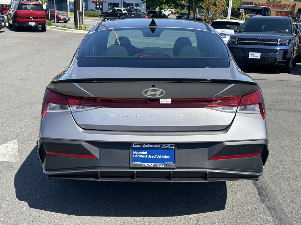 used 2025 Hyundai Elantra car, priced at $23,999