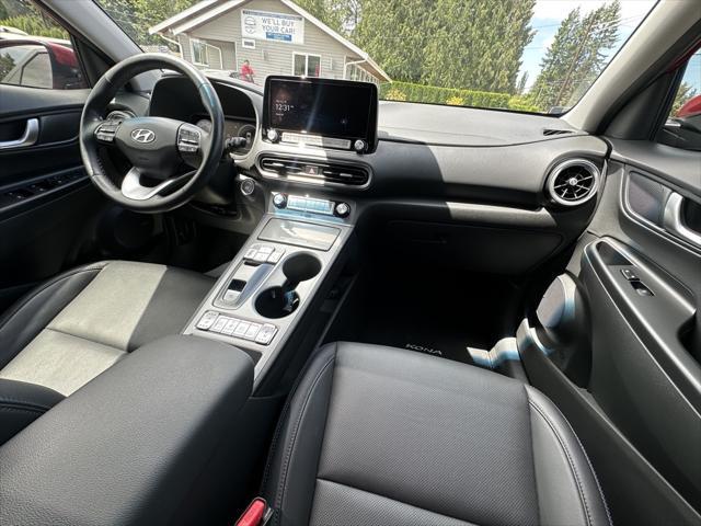 used 2022 Hyundai Kona EV car, priced at $20,999