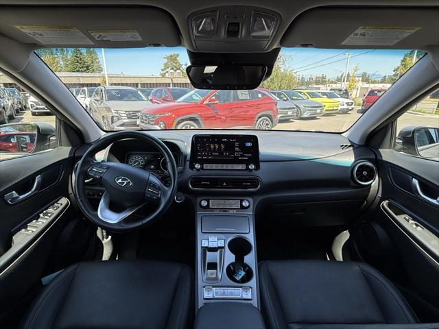 used 2022 Hyundai Kona EV car, priced at $20,999