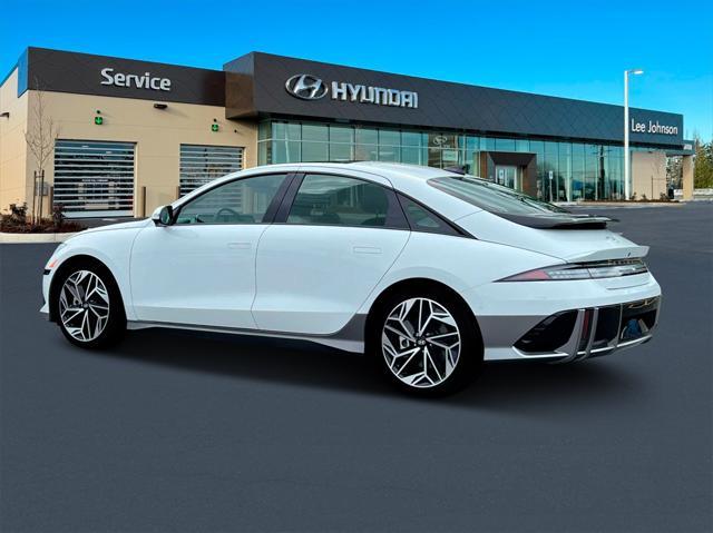 new 2025 Hyundai IONIQ 6 car, priced at $49,355