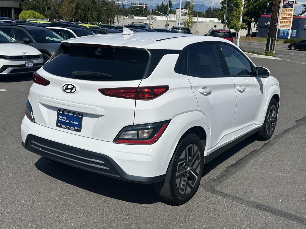 used 2022 Hyundai Kona EV car, priced at $19,999