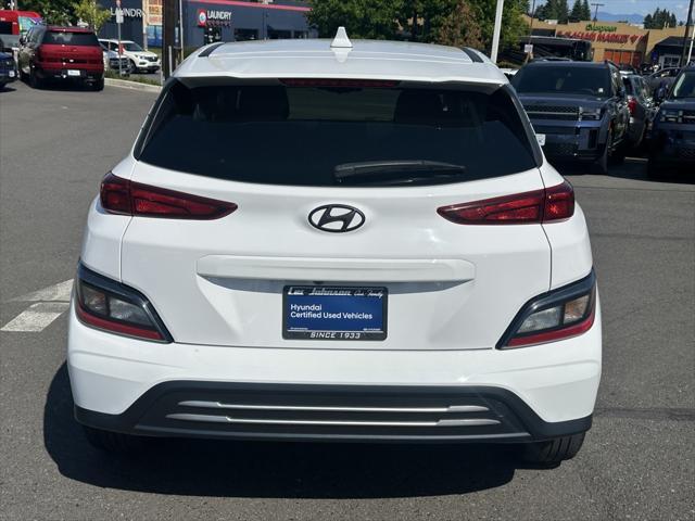used 2022 Hyundai Kona EV car, priced at $19,999