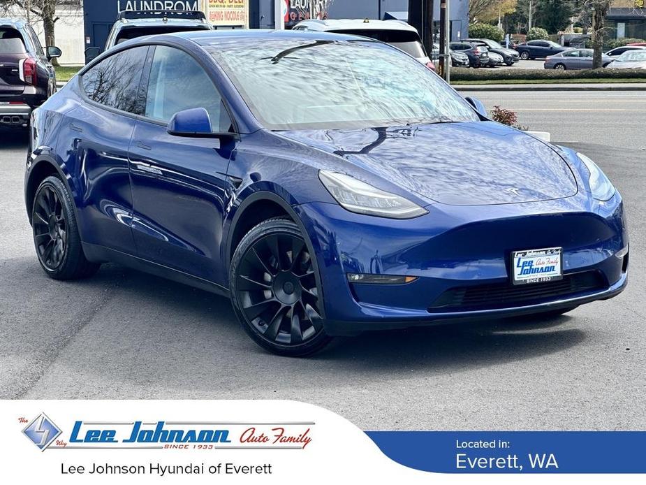 used 2022 Tesla Model Y car, priced at $34,999
