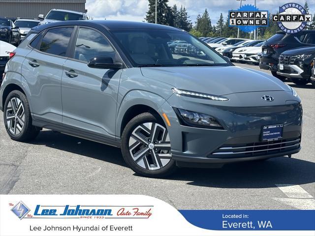 used 2022 Hyundai Kona EV car, priced at $19,999