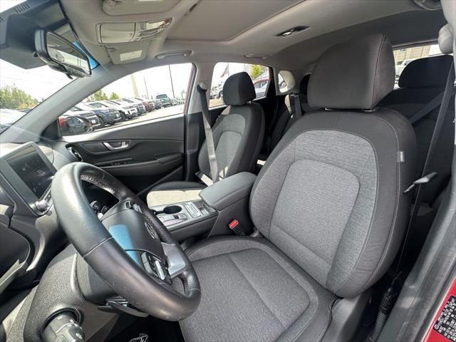 used 2022 Hyundai Kona EV car, priced at $19,999