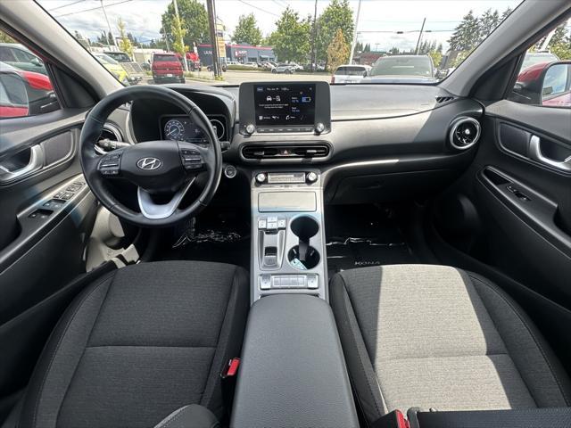 used 2022 Hyundai Kona EV car, priced at $19,999