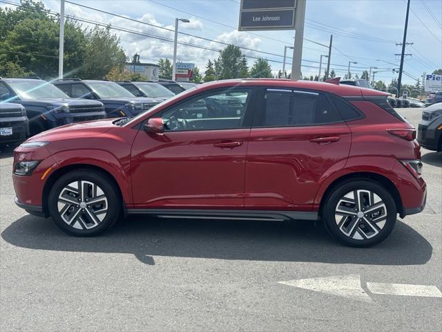 used 2022 Hyundai Kona EV car, priced at $19,999