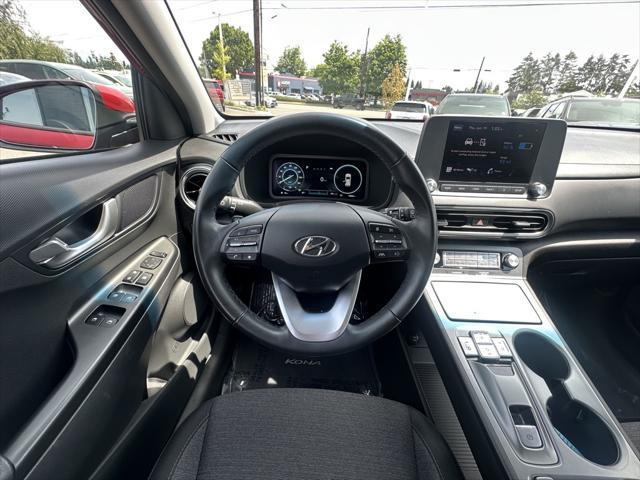 used 2022 Hyundai Kona EV car, priced at $19,999
