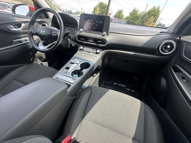 used 2022 Hyundai Kona EV car, priced at $19,999