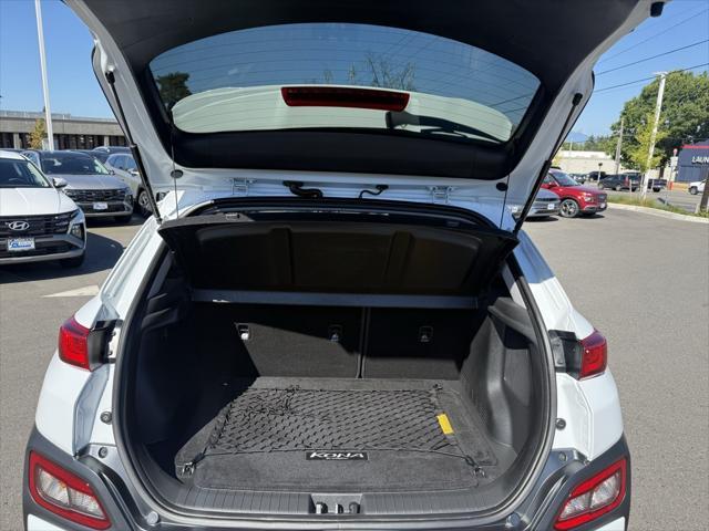 used 2021 Hyundai Kona EV car, priced at $17,999