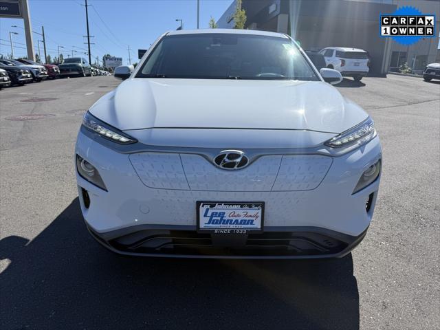 used 2021 Hyundai Kona EV car, priced at $17,999