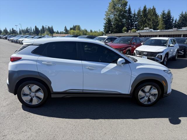 used 2021 Hyundai Kona EV car, priced at $17,999