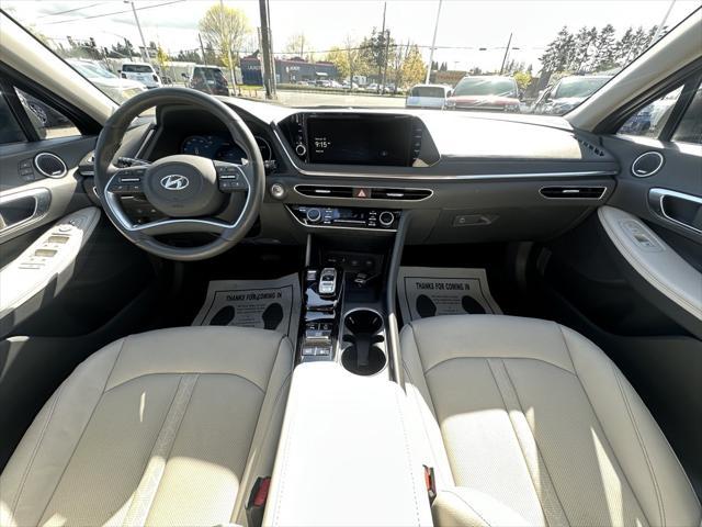 used 2023 Hyundai Sonata Hybrid car, priced at $27,829