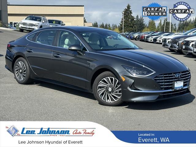 used 2023 Hyundai Sonata Hybrid car, priced at $27,829