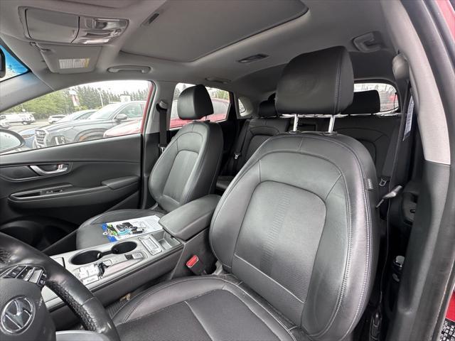 used 2022 Hyundai Kona EV car, priced at $20,999