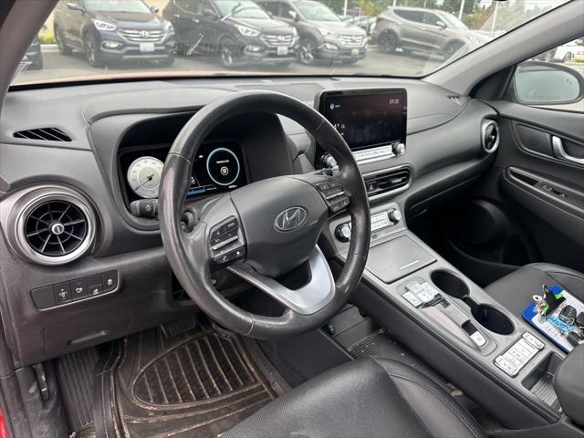 used 2022 Hyundai Kona EV car, priced at $20,999