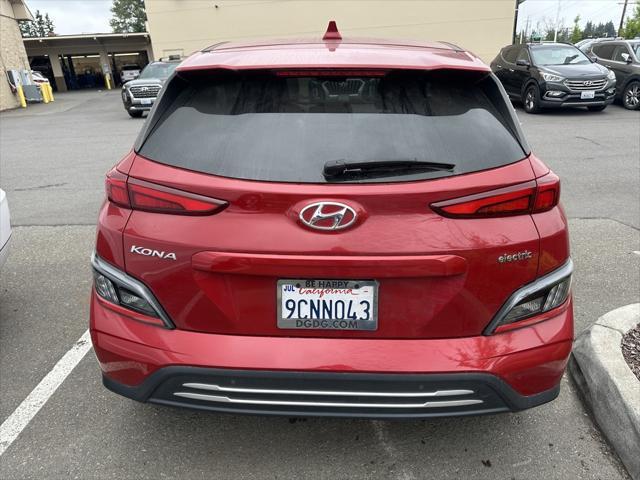 used 2022 Hyundai Kona EV car, priced at $20,999