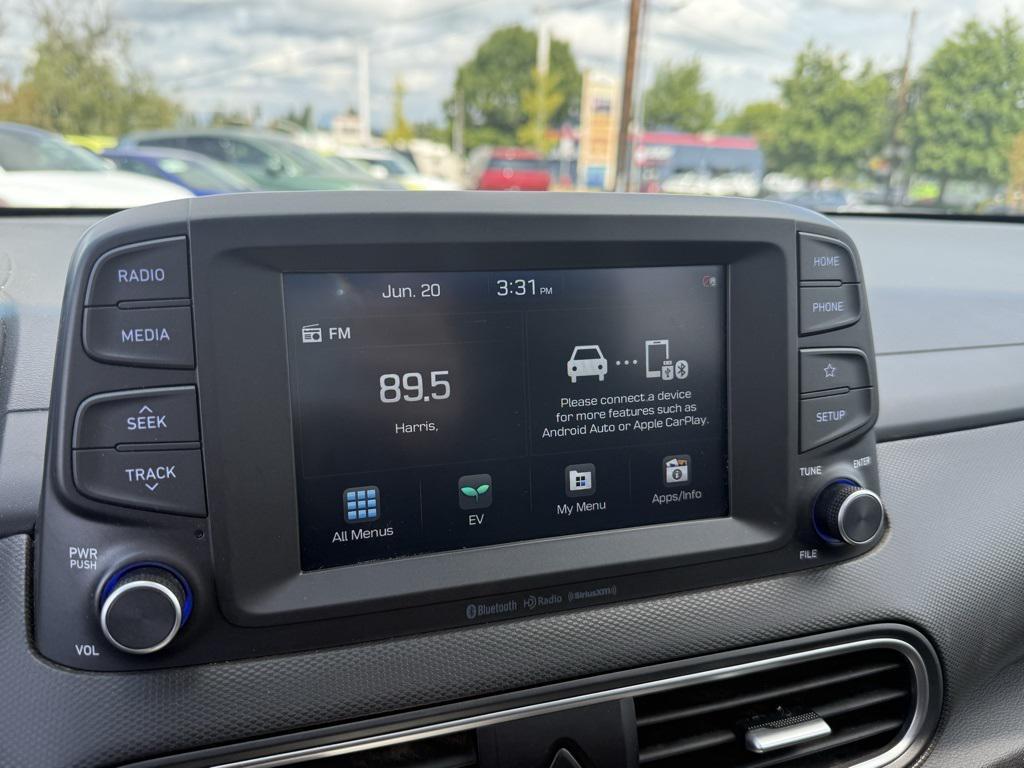 used 2021 Hyundai Kona EV car, priced at $17,999