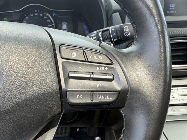 used 2021 Hyundai Kona EV car, priced at $17,999