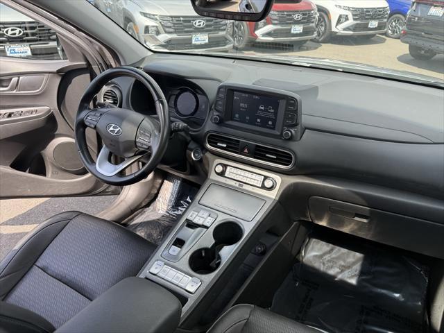 used 2021 Hyundai Kona EV car, priced at $17,999