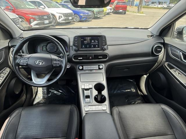 used 2021 Hyundai Kona EV car, priced at $17,999