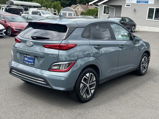 used 2022 Hyundai Kona EV car, priced at $20,999
