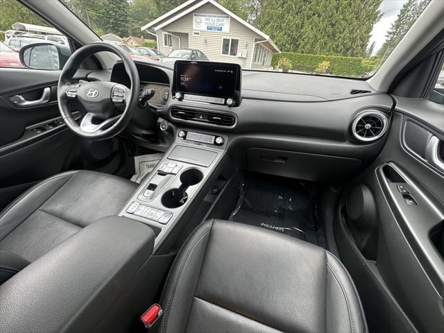 used 2022 Hyundai Kona EV car, priced at $20,999