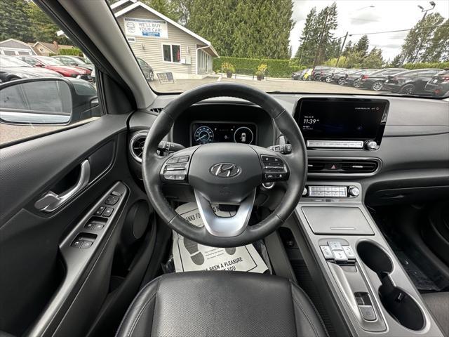 used 2022 Hyundai Kona EV car, priced at $20,999