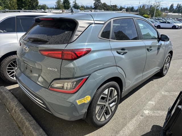 used 2022 Hyundai Kona EV car, priced at $20,999