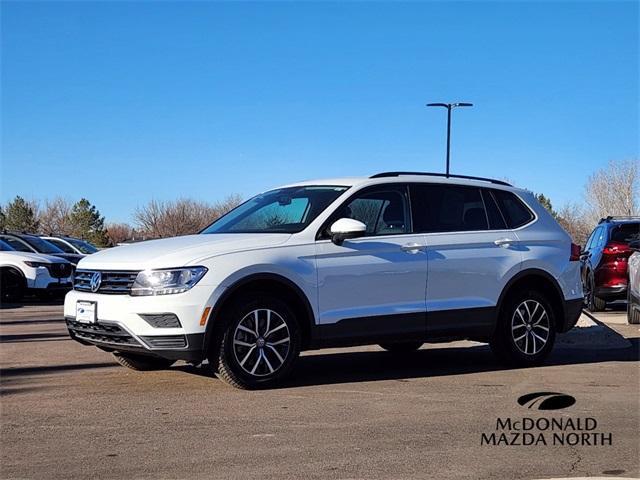 used 2021 Volkswagen Tiguan car, priced at $18,589