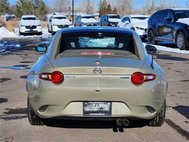 used 2023 Mazda MX-5 Miata RF car, priced at $30,589