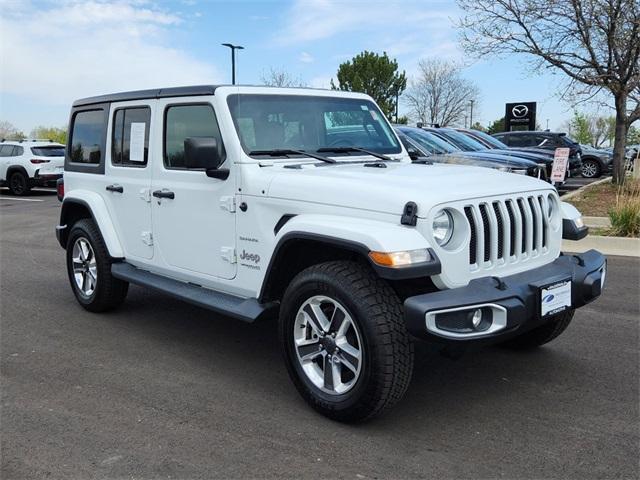 used 2021 Jeep Wrangler Unlimited car, priced at $29,789