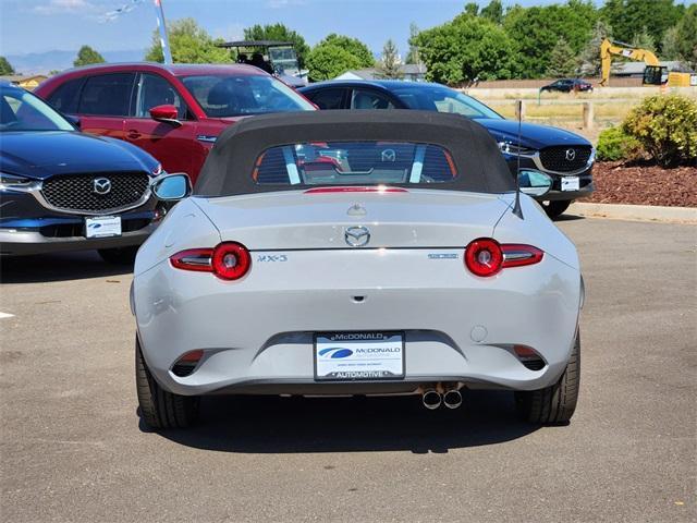 new 2025 Mazda MX-5 Miata car, priced at $36,704