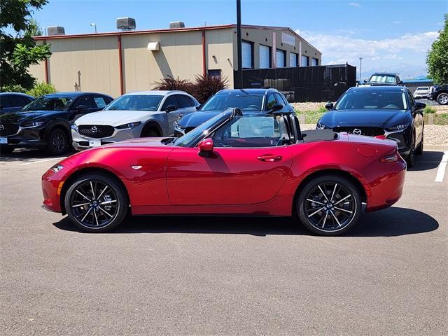 new 2025 Mazda MX-5 Miata car, priced at $37,653