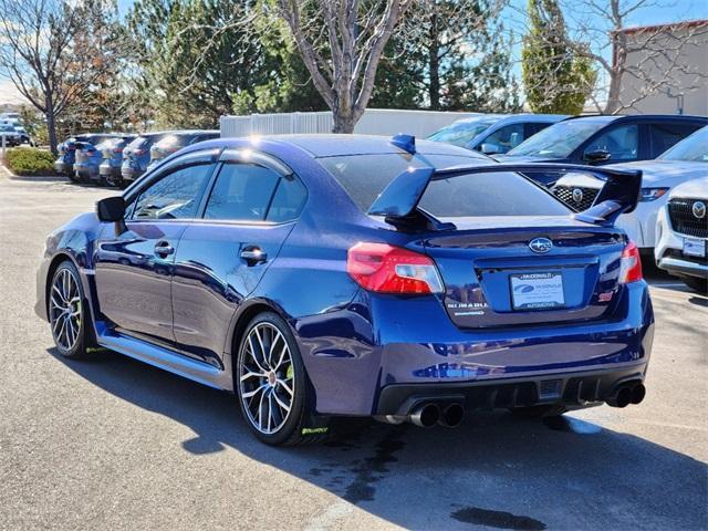 used 2020 Subaru WRX STI car, priced at $35,389