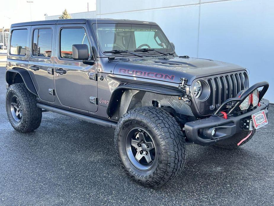 used 2021 Jeep Wrangler Unlimited car, priced at $46,095