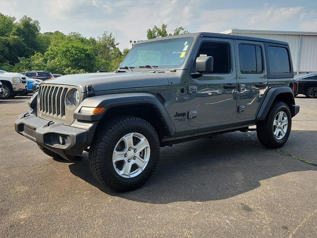 used 2021 Jeep Wrangler Unlimited car, priced at $29,554