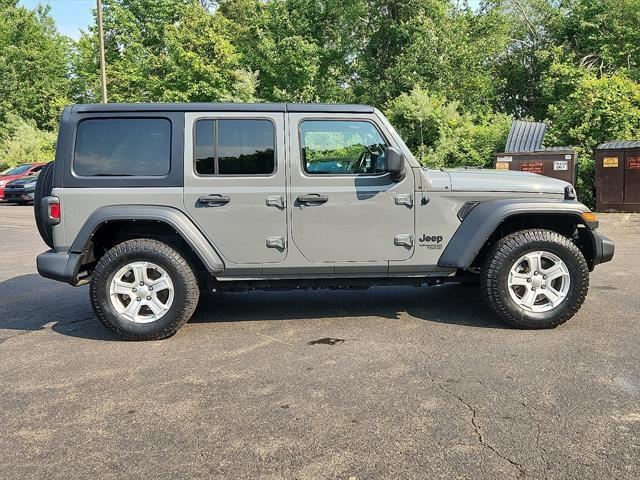 used 2021 Jeep Wrangler Unlimited car, priced at $29,554