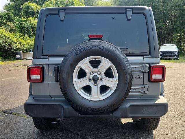 used 2021 Jeep Wrangler Unlimited car, priced at $29,554