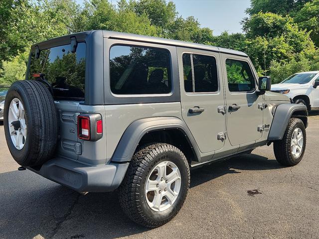 used 2021 Jeep Wrangler Unlimited car, priced at $29,554