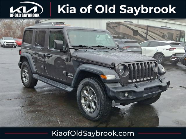 used 2020 Jeep Wrangler Unlimited car, priced at $28,480