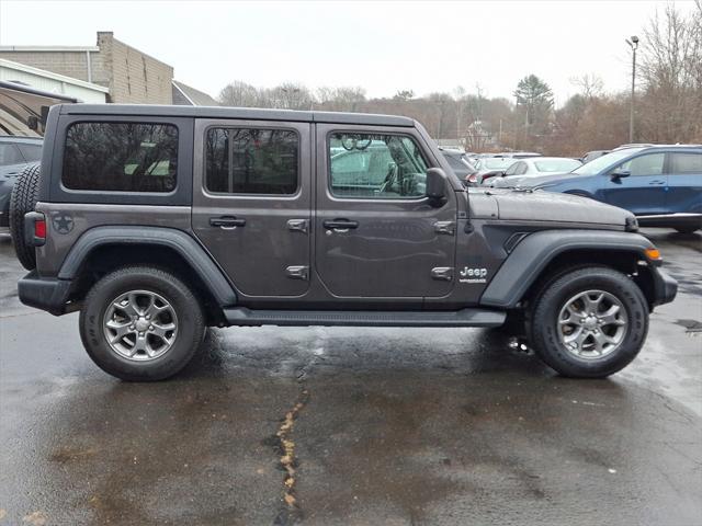 used 2020 Jeep Wrangler Unlimited car, priced at $28,480