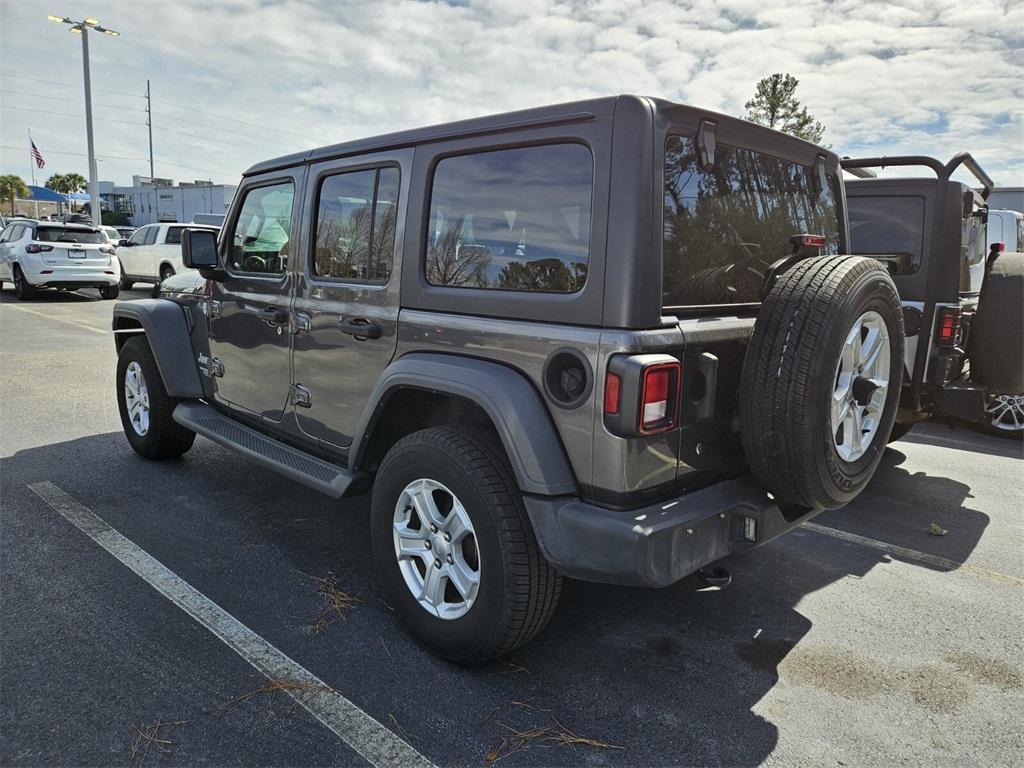 used 2018 Jeep Wrangler Unlimited car, priced at $23,421