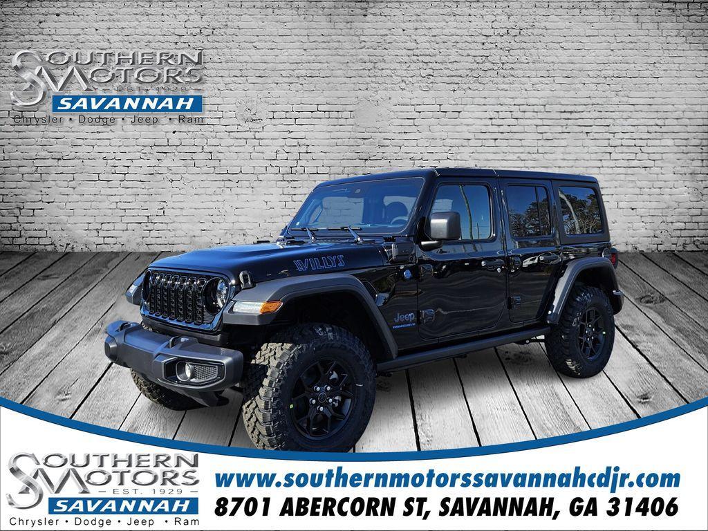 new 2025 Jeep Wrangler 4xe car