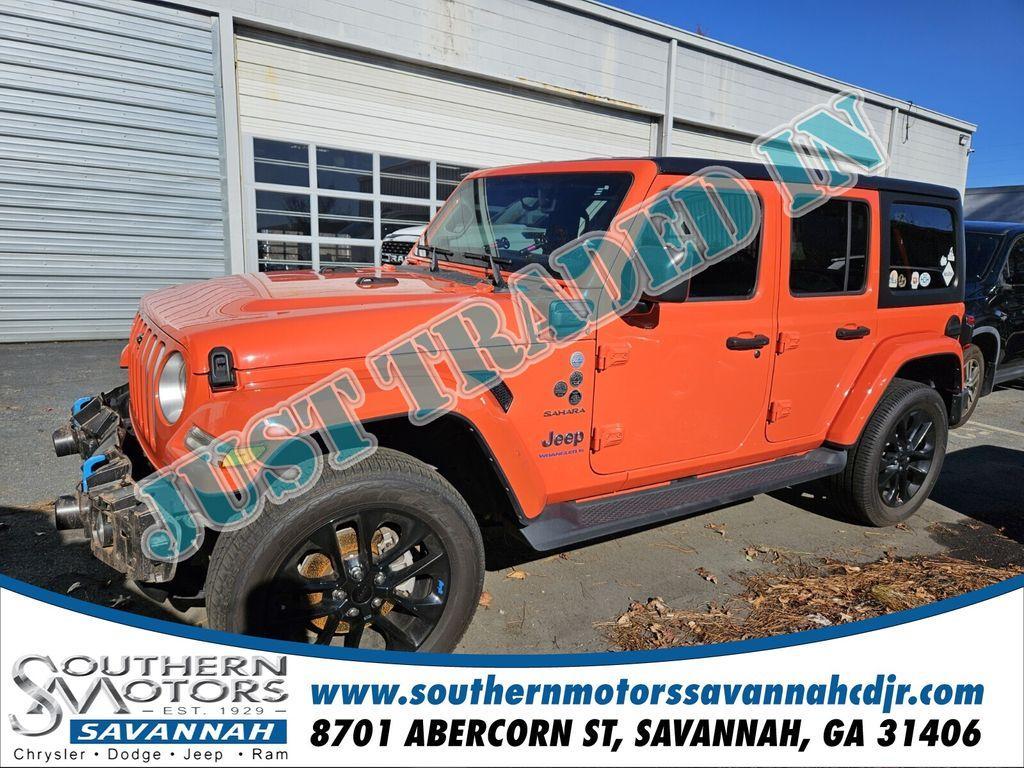 used 2023 Jeep Wrangler 4xe car, priced at $35,339